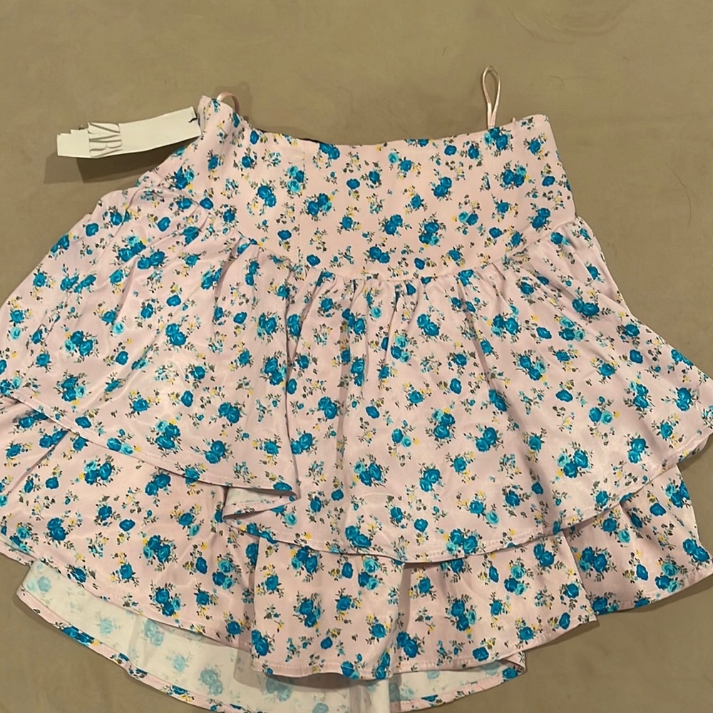 zara mini skirt